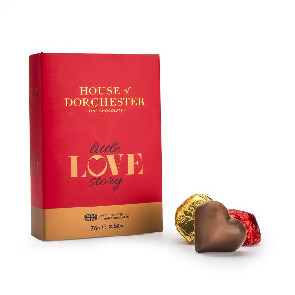 Caramel Love Hearts Book Box image
