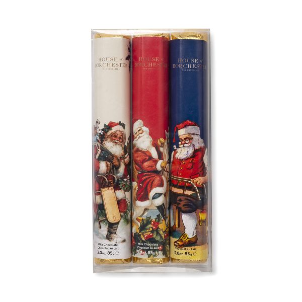 Nostalgic Santa Chocolate Bars