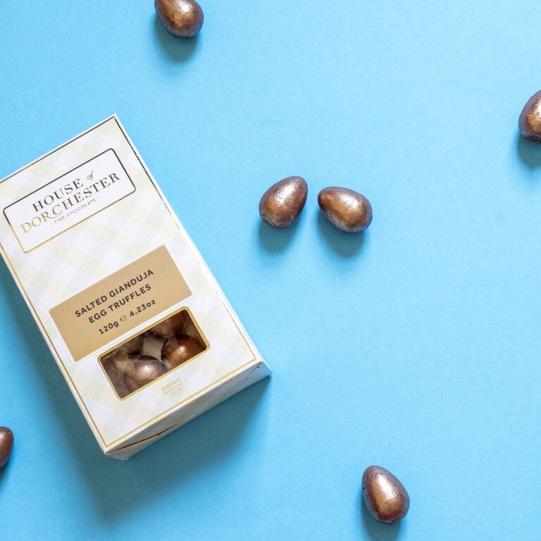 Salted Gianduja Egg Truffles | House of Dorchester