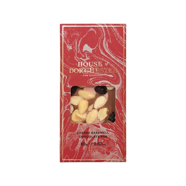 House of Dorchester Cherry Bakewell Chocolate Bar