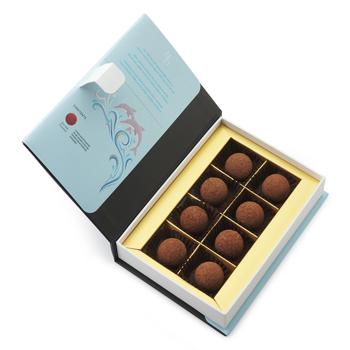 Sea Salt Caramel Truffles | The Library Collection | House of Dorchester
